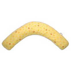 Theraline Bezug für das Komfort Stillkissen 180 cm Blümchen gelb