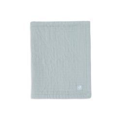 Jollein Decke Kuscheldecke Kinderbett 75x100cm Jacquard Sea Green 