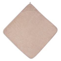 Jollein Kapuzenhandtuch Frottee 75x75cm Pale Pink