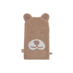 Jollein Waschlappen Frottee Jungle Jambo Cheetah Braun