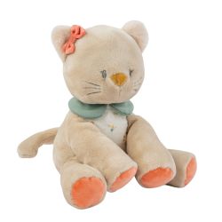 Nattou Kuscheltier Teddy sandbeige Katze Lana ca. 30 cm 
