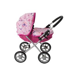 Bayer CHIC 2000 Puppenwagen Lilli Einhorn Regenbogen pink