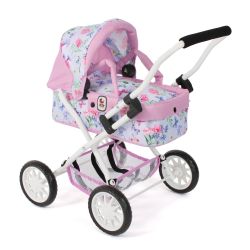 Bayer Chic 2000 Puppen Mini-Kuschelwagen SMARTY Flowers