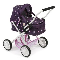 Bayer Chic 2000 Mini-Kuschelwagen SMARTY Stars lila
