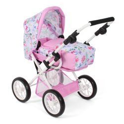 Bayer Chic 2000 Kombi-Puppenwagen LENI Flowers