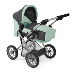 Bayer Chic 2000 Kombi-Puppenwagen LENI melange anthrazit-mint
