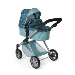 Bayer CHIC 2000 Kombi-Puppenwagen Mila Sternchen türkis