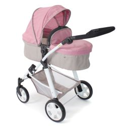 Bayer Chic 2000 Kombi-Puppenwagen Kinderwagen NELE Bärchen