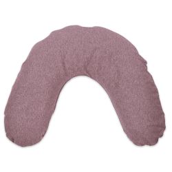 Theraline Bezug für Nackenkissen mittel Melange rosenholz Bamboo 