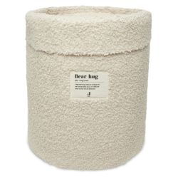 Jollein Aufbewahrungskorb Ø 18cm Ablage Boucle Naturel