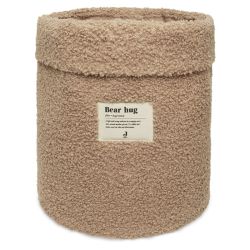 Jollein Aufbewahrungskorb Ø 18cm Ablage Boucle Biscuit