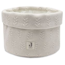 Jollein Pflegekörbchen Aufbewahrungskorb Grain knit Oatmeal