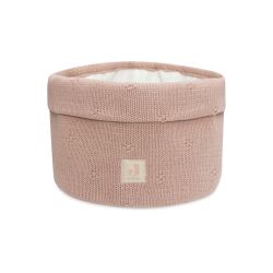 Jollein Pflegekörbchen Cosy Knit Wild Rose Rosa