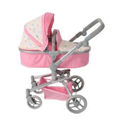 Bayer CHIC 2000 Kombi-Puppenwagen Yolo Schmetterling rosa
