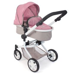 Bayer Chic 2000 Kombi-Puppenwagen Kinderwagen MIKA Bärchen