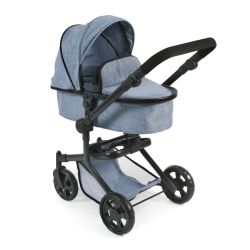 Bayer Chic 2000 Kombi-Puppenwagen Mika Jeans blue