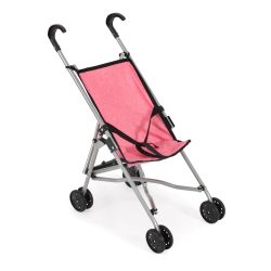 Bayer Chic 2000 Mini-Buggy Puppenwagen Kinderwagen melange pink