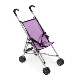 Bayer Chic 2000 Mini-Buggy Puppenwagen Kinderwagen melange lila