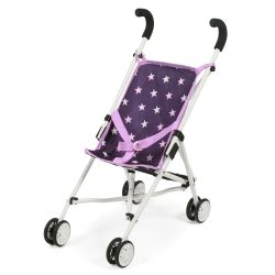 Bayer Chic 2000 Puppen Mini-Buggy ROMA Stars lila