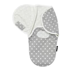 Alvi Wickeltuch Harmonie Stars silber