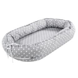 Alvi Schlummer-Nestchen Stars silber 608-9