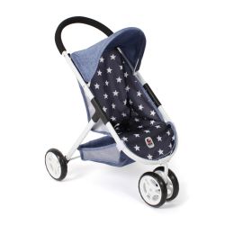 Bayer Chic 2000 Puppenbuggy SPEEDY Sternchen navy