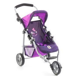 Bayer Chic 2000 Puppen Jogging-Buggy Lola Pflaume