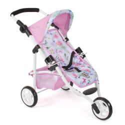 Bayer Chic 2000 Puppen Jogging-Buggy LOLA Flowers