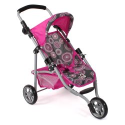 Bayer Chic 2000 Puppen Jogging-Buggy LOLA Hot Pink Pearls
