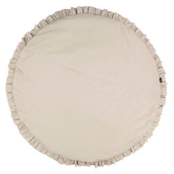 ALVI Krabbeldecke Spieldecke rund woven Volant Starfant Ø100cm