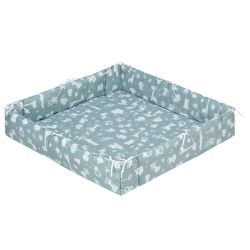 ALVI Laufgittereinlage universal Zootiere puderblau 70er und 100er