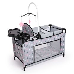 Bayer Design Multibett für Puppen bis 46cm schwarz