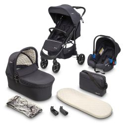 BabyGo Style 3in1 Buggy Sportwagen black
