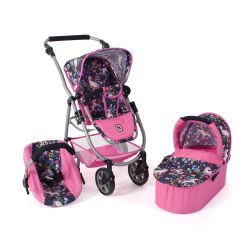 Bayer Chic 2000 Kombi Puppenwagen Emotion 2.0 Einhorn