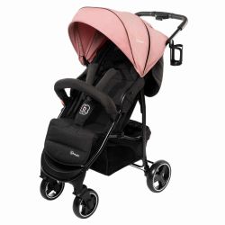 BabyGO Basket Kinderwagen Buggy Pink melange