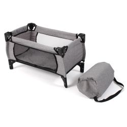 Bayer Chic 2000 Puppen-Reisebett Deluxe Melange grau
