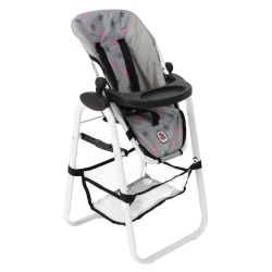 Bayer CHIC 2000 Puppen-Hochstuhl Sternchen Sterne grau