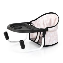 Bayer Design Puppen-Tischsitz beige-schwarz Sterne