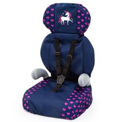 Bayer Design Puppen-Autositz Deluxe Einhorn