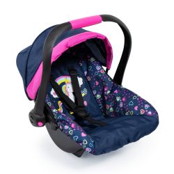 Bayer Design Puppen-Autositz mit Dach Einhorn