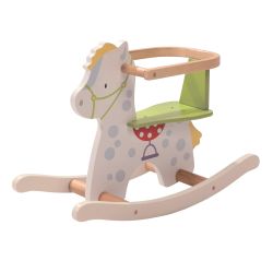 Roba Kids Schaukelpferd Kleiner Racker mit abnehmbarem Schutzring