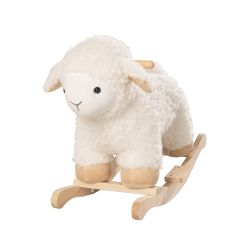Roba Kids Schaukeltier Schaf - Schaukelschaf mit robusten Holzgriffen