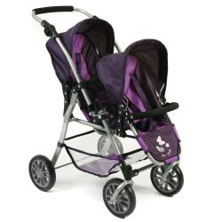 Bayer Chic 2000 Tandem-Buggy TWINNY Pflaume