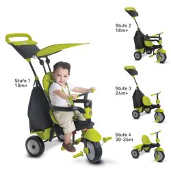 smarTrike Glow 4 in 1 Dreirad Green 10 - 36 Monate grün