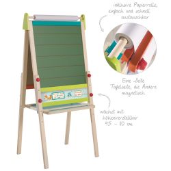 Roba Kids Standtafel mit abnehmbarer Papierrolle 3-fach höhenverstellbar