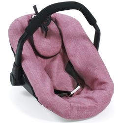 Bayer Chic 2000 Puppen-Autositz Jeans pink