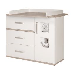 Roba Wickelkommode Moritz mit Wickelansatz Wickeltisch Wickelhöhe 94cm