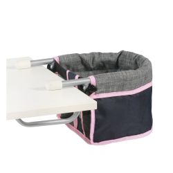 Bayer Chic 2000 Puppen-Tisch-Sitz Melange grau-navy