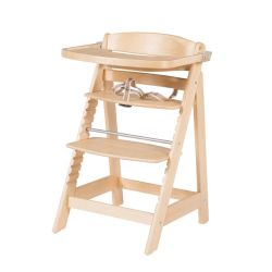 Roba Treppenhochstuhl Sit Up Fun Natur Essbrett abnehmbar