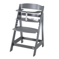 roba Treppenhochstuhl Sit Up Click N Flex mitwachsend Holz anthrazit